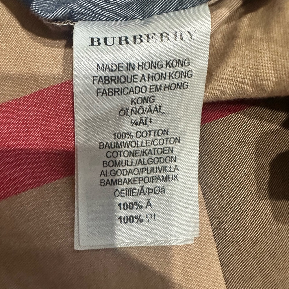 Burberry Multicolor Patchwork Plaid Button-Down S… - image 4